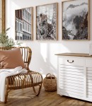 Zestaw plakatów wild and peace