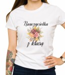 Koszulka nauczycielka z klasą