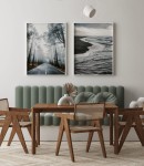 Zestaw plakatów podróż nad morze