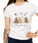 Koszulka choinki w panterkę