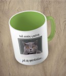 Kubek tak siedzę i patrzę