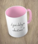 Kubek dzień dobry ukochana