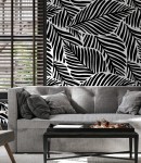 Tapeta geometryczny liść