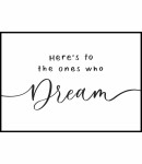 Plakat za tych którzy marzą