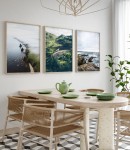 Zestaw plakatów pejzaże na horyzoncie