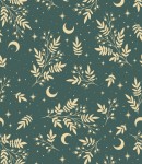 Próbka tapety rośliny i gwiazdy