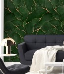 Tapeta zielony marmur