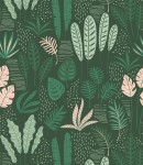 Próbka tapety zielone wspomnienia