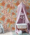 Tapeta floral hippie summer