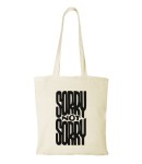 Torba bawełniana sorry not sorry