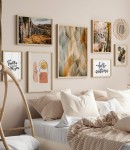 Zestaw plakatów przytulna jesień