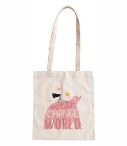 Torba bawełniana we can change the world