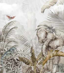 Próbka tapety safari adventure