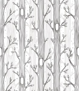 Próbka tapety leśne drzewa