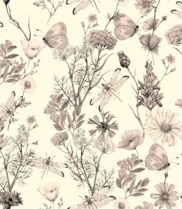 Próbka tapety polna łąka