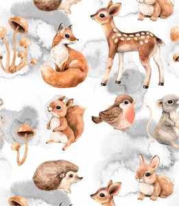 Próbka tapety spotkanie wśród obłoczków