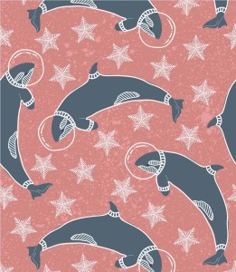 Próbka tapety orka wśród gwiazd