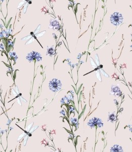 Próbka tapety meadow flowers