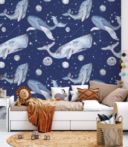 Tapeta star whales
