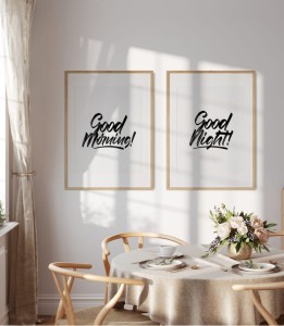 Zestaw plakatów good day