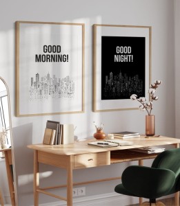 Zestaw plakatów all day good