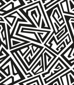 Próbka tapety monochromatyczny wzór