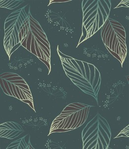 Próbka tapety energetyczne liście