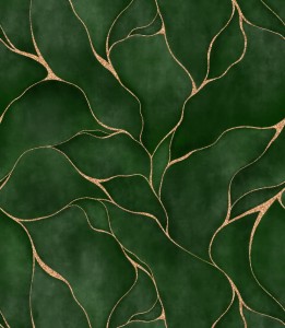 Próbka tapety zielony marmur