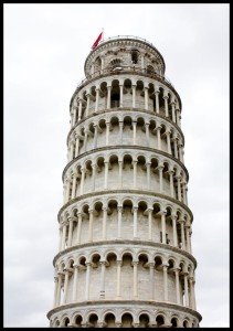 Plakat Krzywa Wieża w Pizie