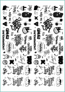 Tatuaże tymczasowe urban art