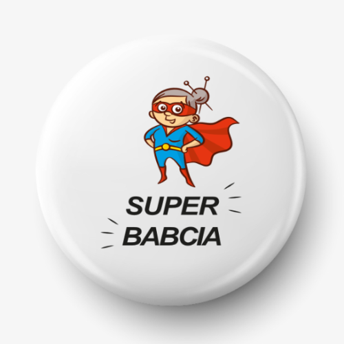 Button super babcia