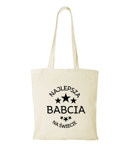 Torba bawełniana najlepsza babcia na świecie