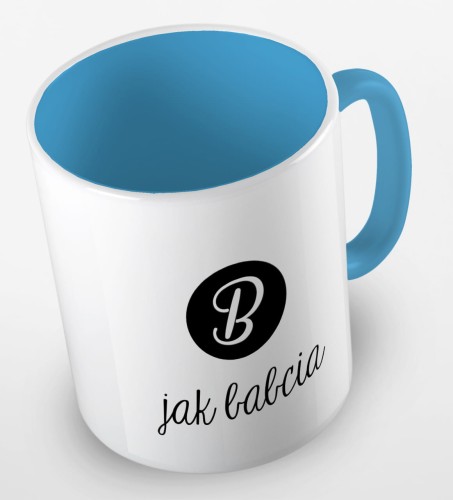 kolorowy kubek b jak babcia - błękitny.jpg
