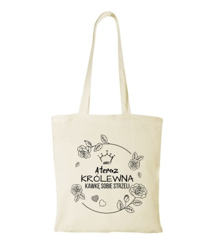 Torba bawełniana a teraz królewna