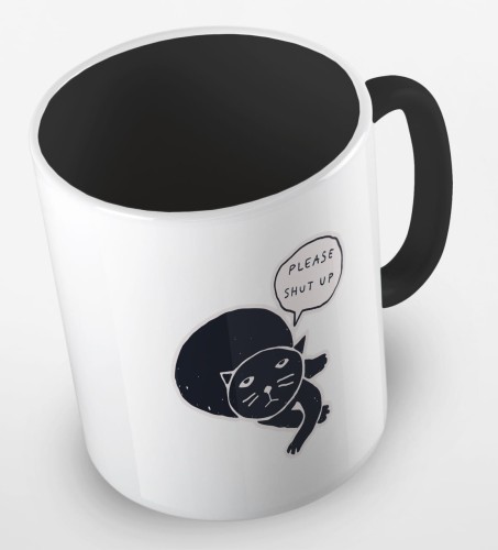 kolorowy kubek please shut up - czarny.jpg
