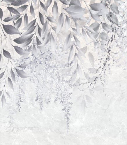 Próbka tapety botanical art