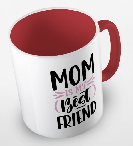 kolorowy kubek mom is my best friend - kolor czerwony.jpg