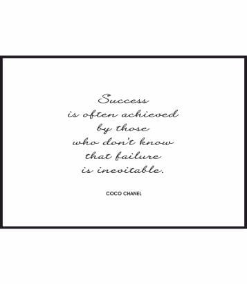PLAK_114_sukces_plakat_z_sentencja_coco_chanel_RAMKA.jpg