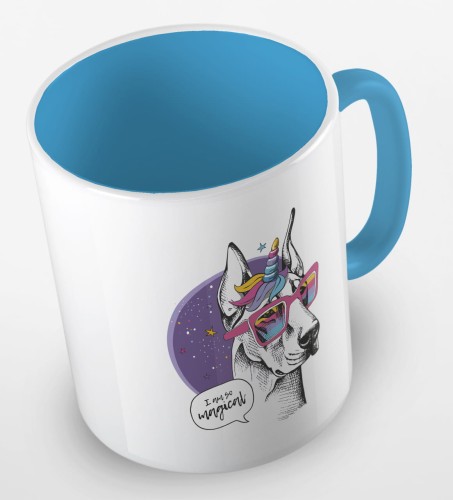 kolorowy kubek z hasłem i grafiką - i am so magical - kolor błękitny.jpg