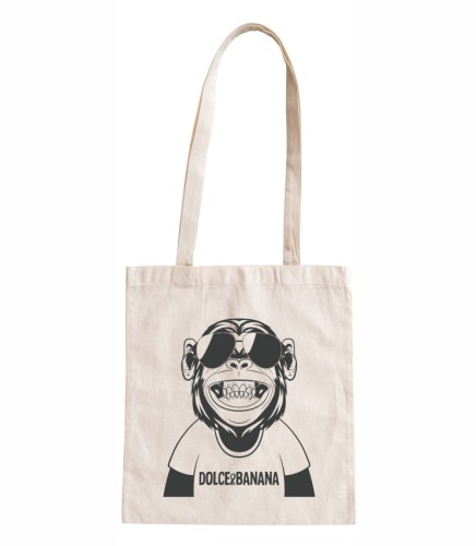 torba bawełniana z długimi uszami, z nadrukiem - dolce&banana.jpg