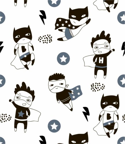 Tapeta cute boy hero 50x50 cm