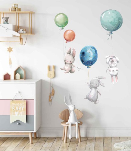 Zajączki i baloniki