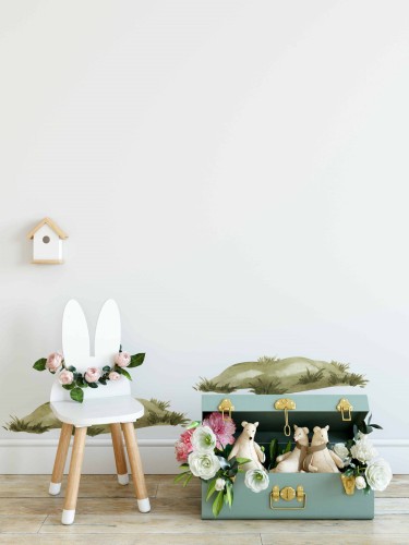 Naklejka trawka - wizualizacja