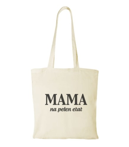 Torba bawełniana mama na pełen etat