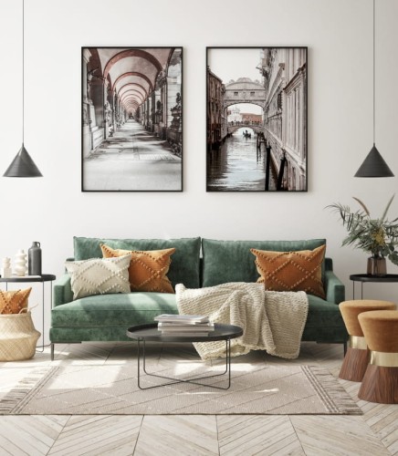 Galeria plakatów przedstawiająca piękno zabytkowej architektury