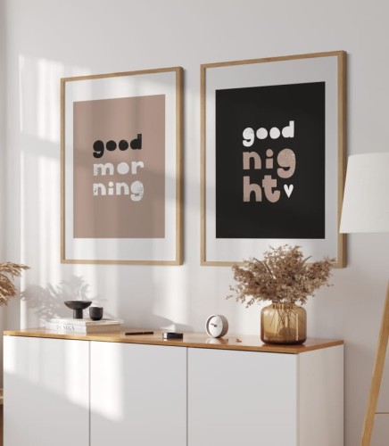 Zestaw plakatów good all day