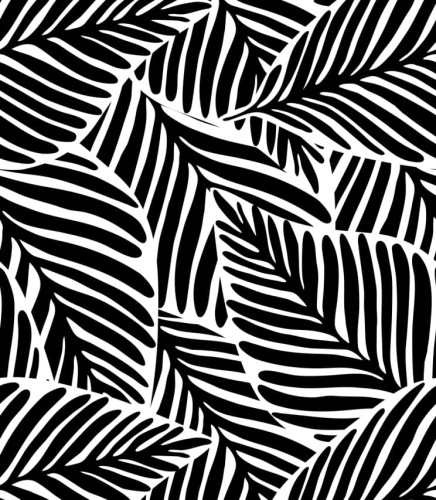 Próbka tapety geometryczny liść