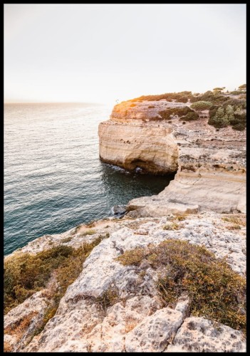 Plakat kamienne klify