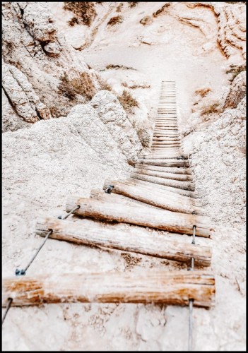 Plakat hike the notch trail