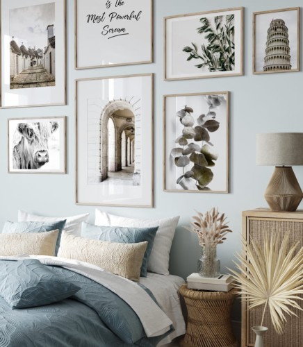 Zestaw plakatów siła spokoju